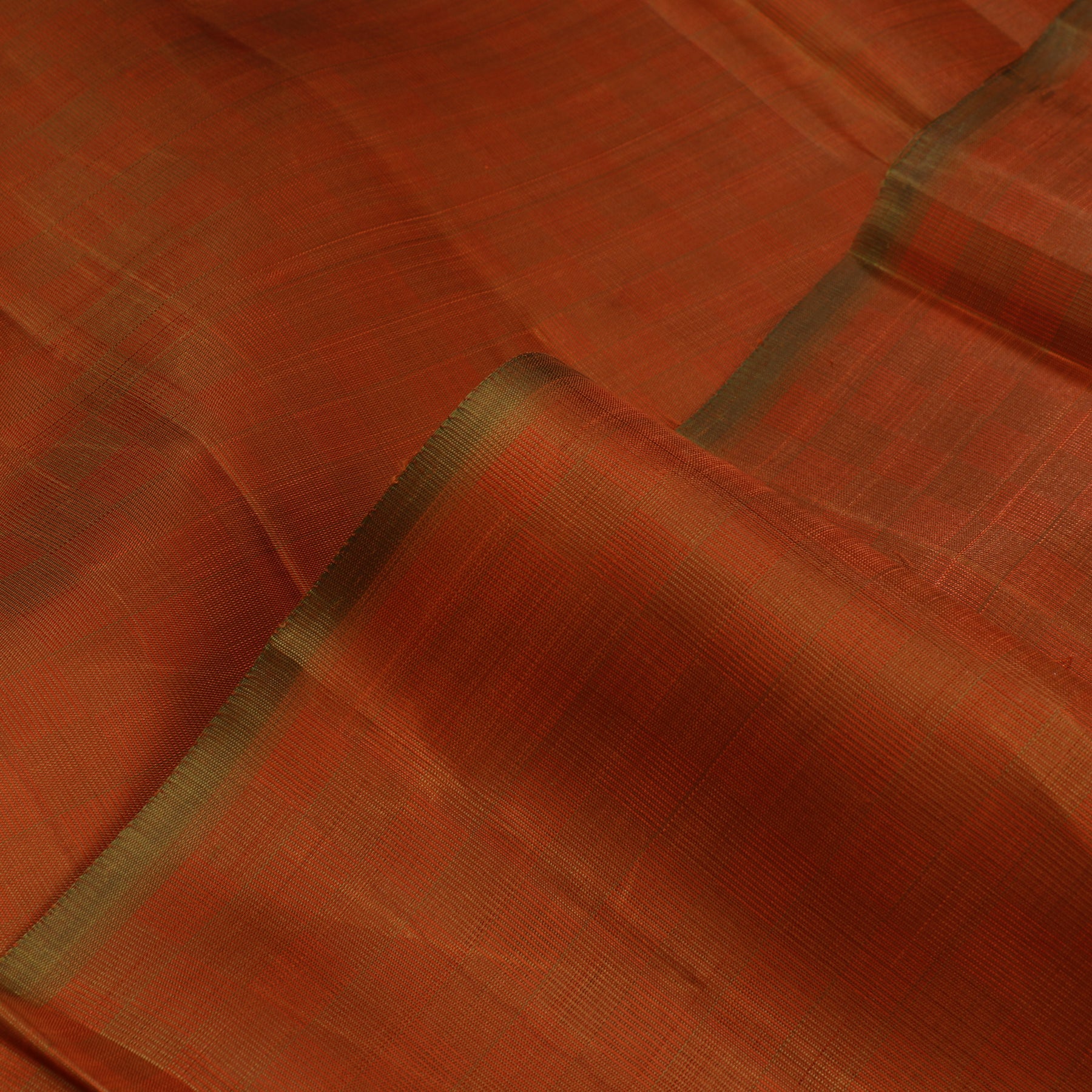 Kanakavalli Kanjivaram Silk Fabric Length 110-27-110223 - Profile View