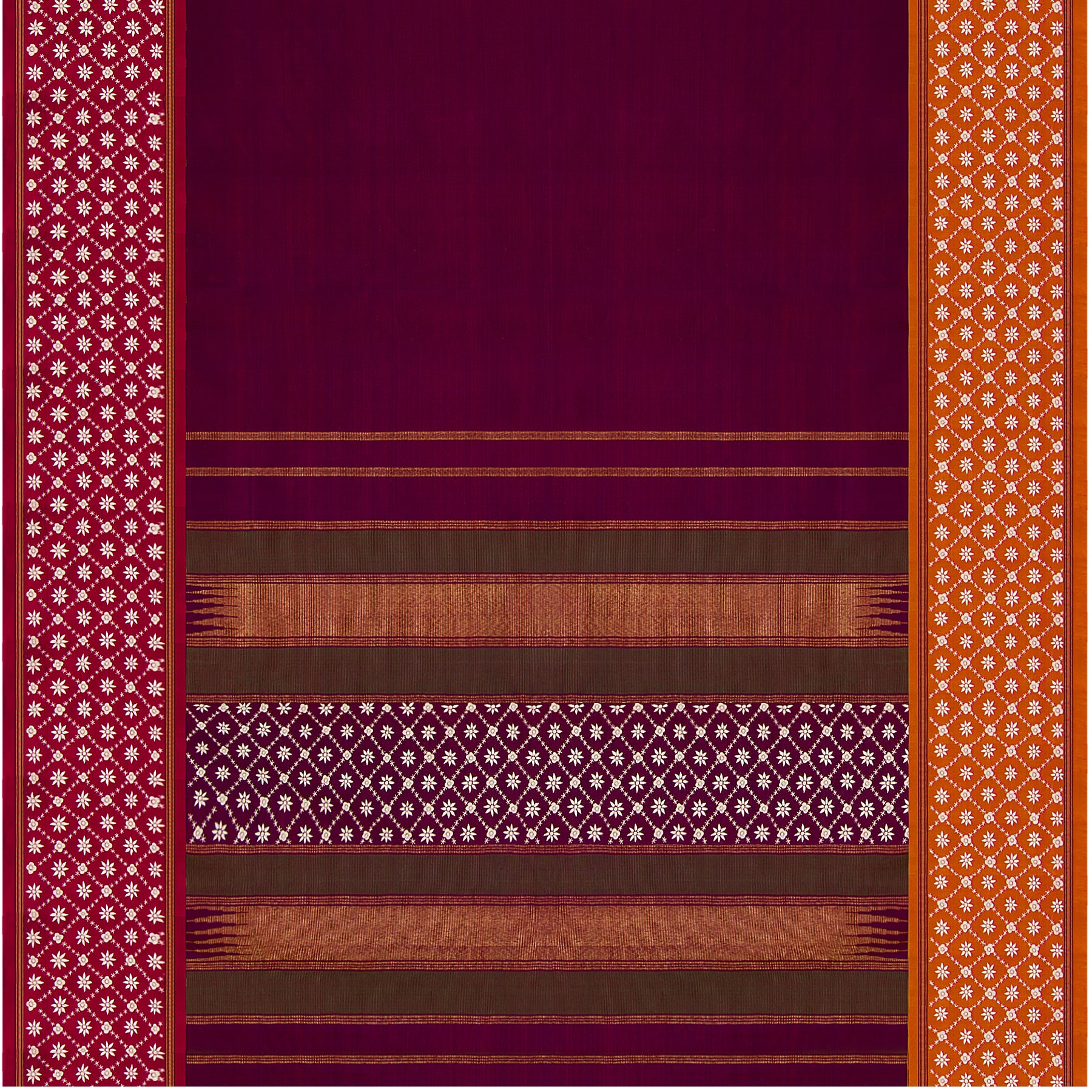 Kanakavalli X Ashdeen Kanjivaram Silk Sari 20-040-HS001-00361 - Full View