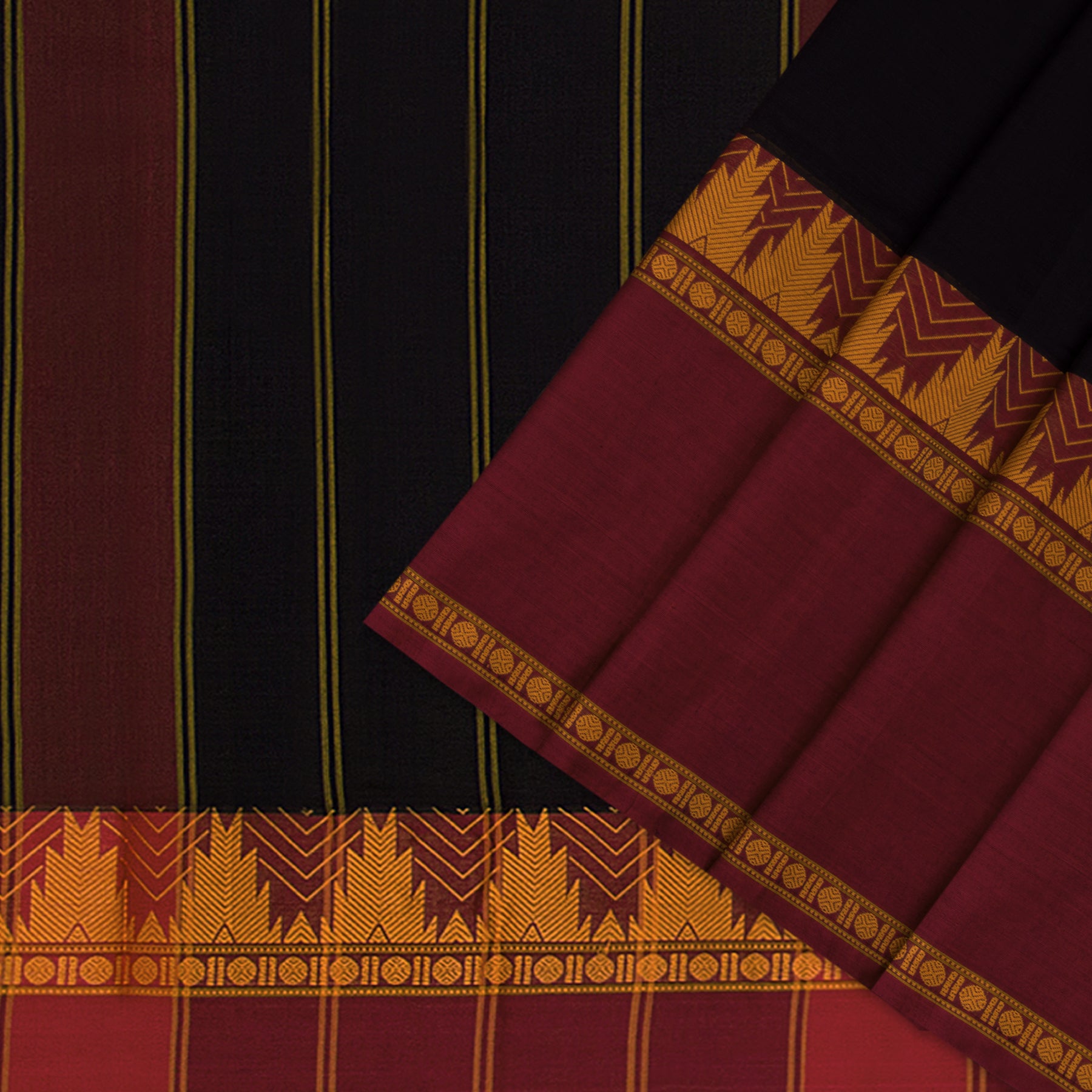 Kanakavalli Kanchi Cotton Sari 20-598-HS003-00620 - Cover View