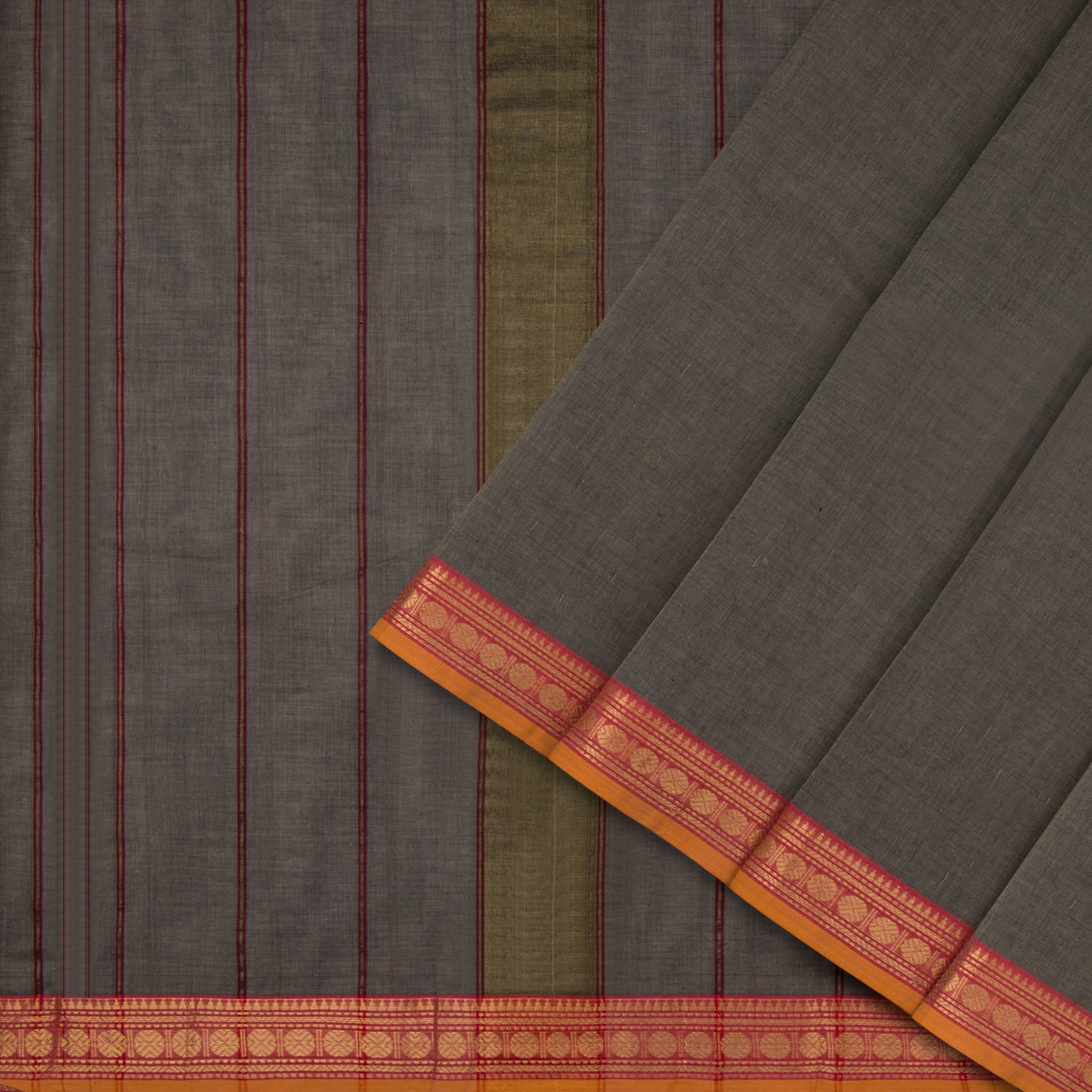 Kanakavalli Kanchi Cotton Sari 20-598-HS003-00651 - Cover View