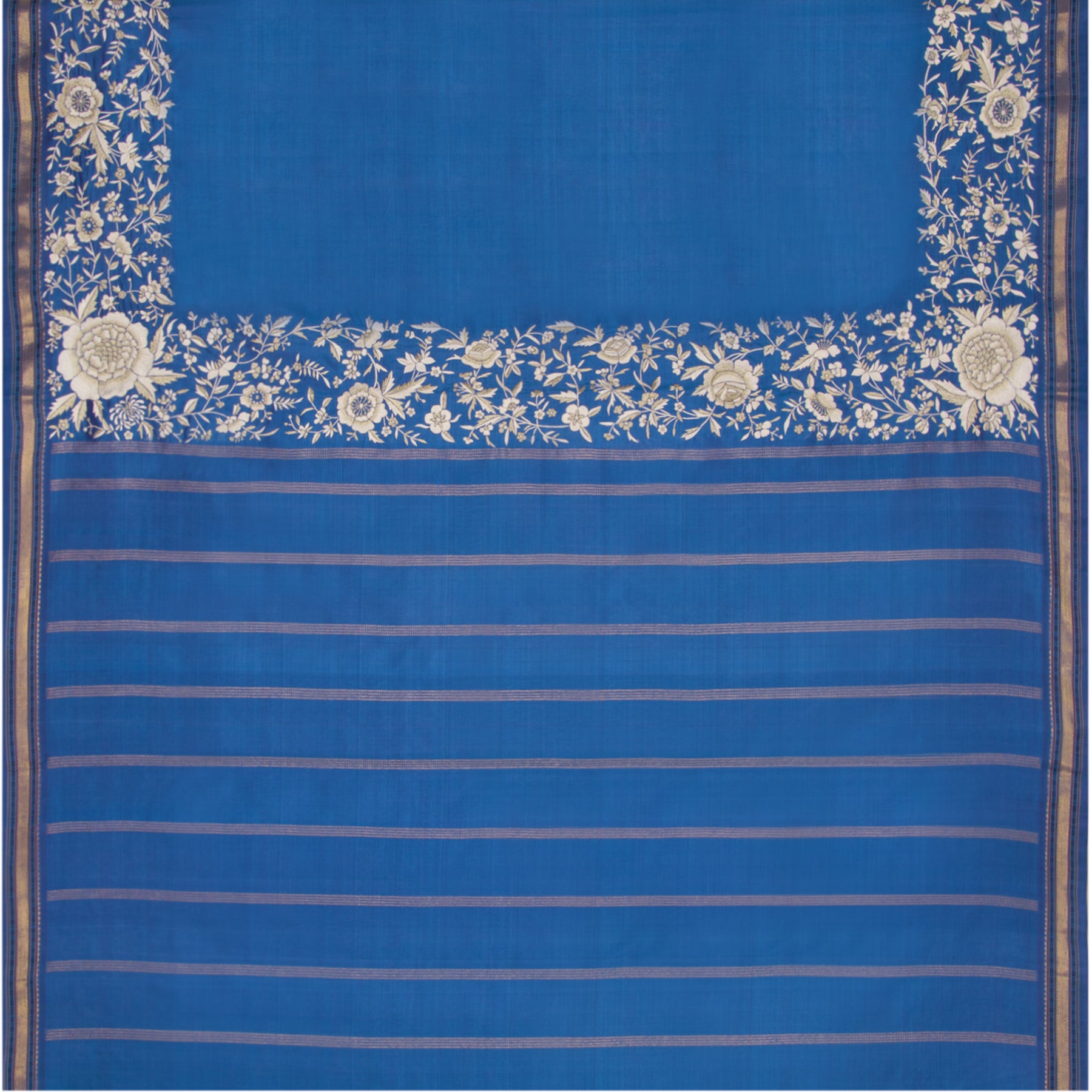 Kanakavalli X Ashdeen Kanjivaram Silk Sari 21-040-HS001-01980 - Full View