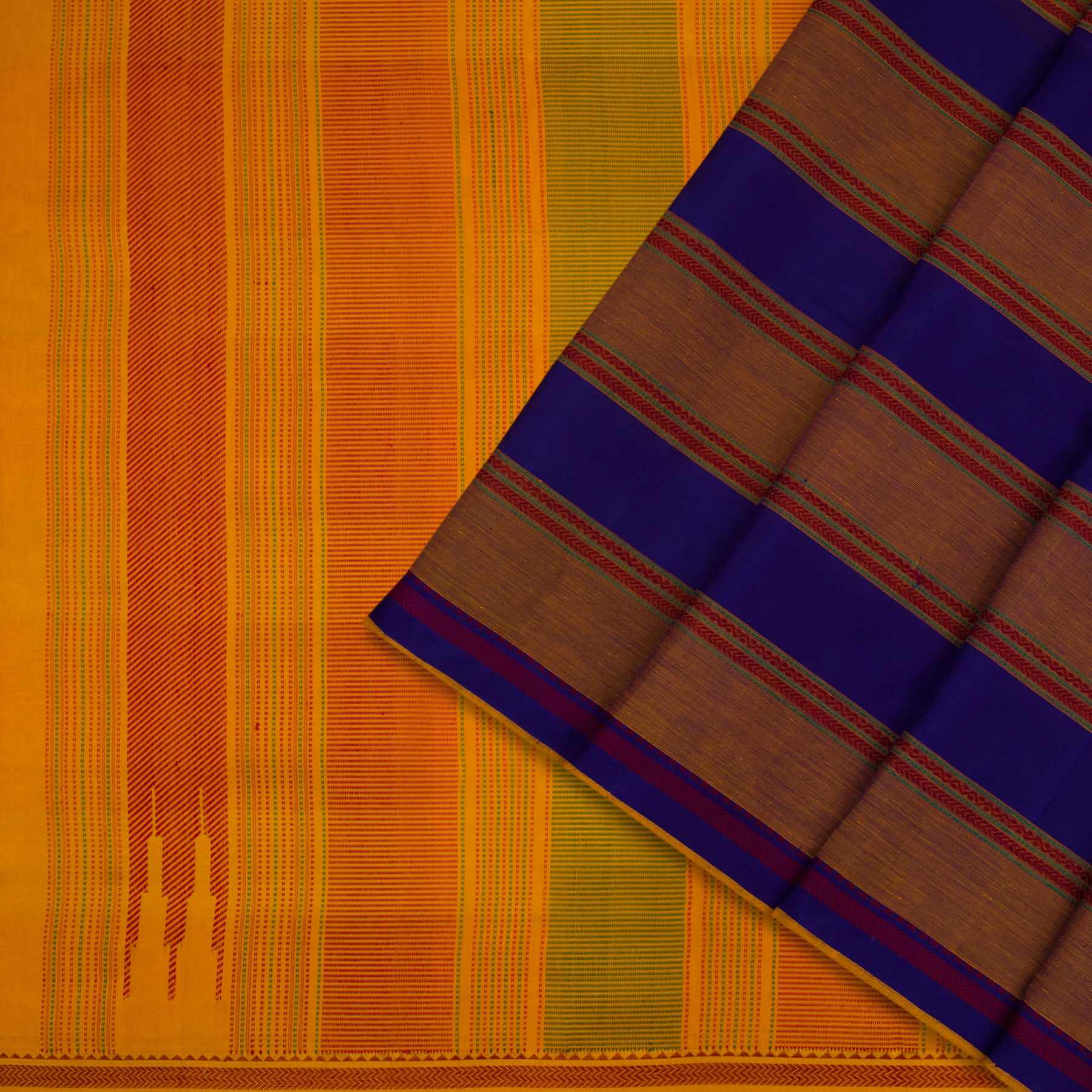 Kanakavalli Silk/Cotton Sari  21-598-HS005-08025 - Cover View