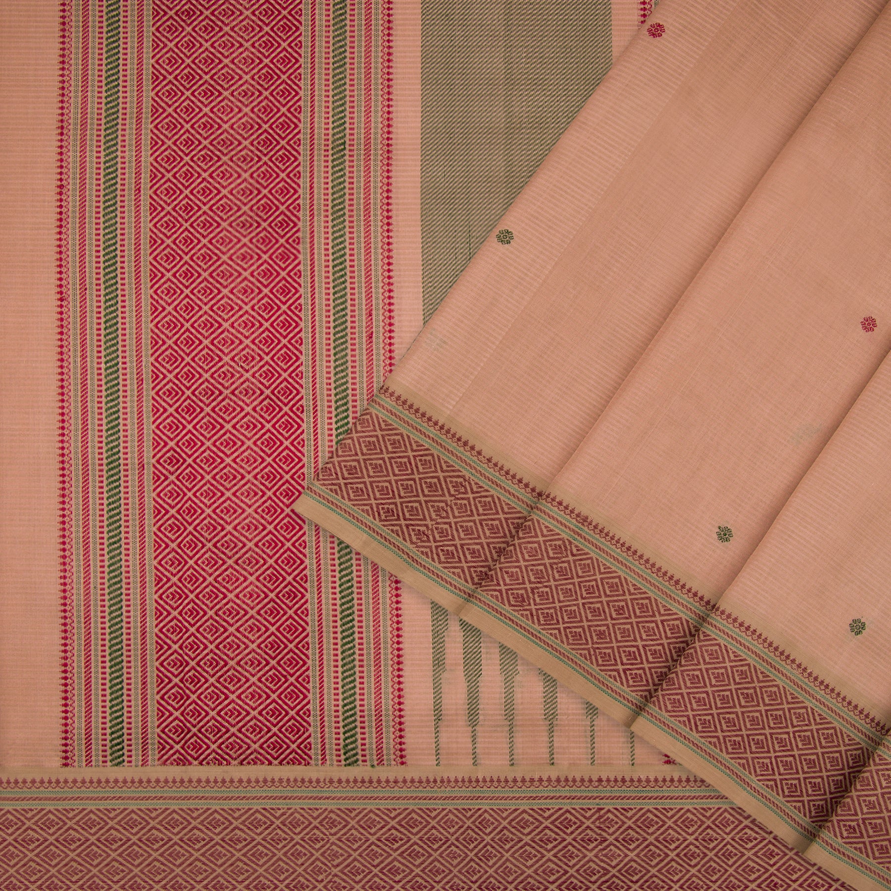 Kanakavalli Silk/Cotton Sari 21-598-HS005-09455 - Cover View