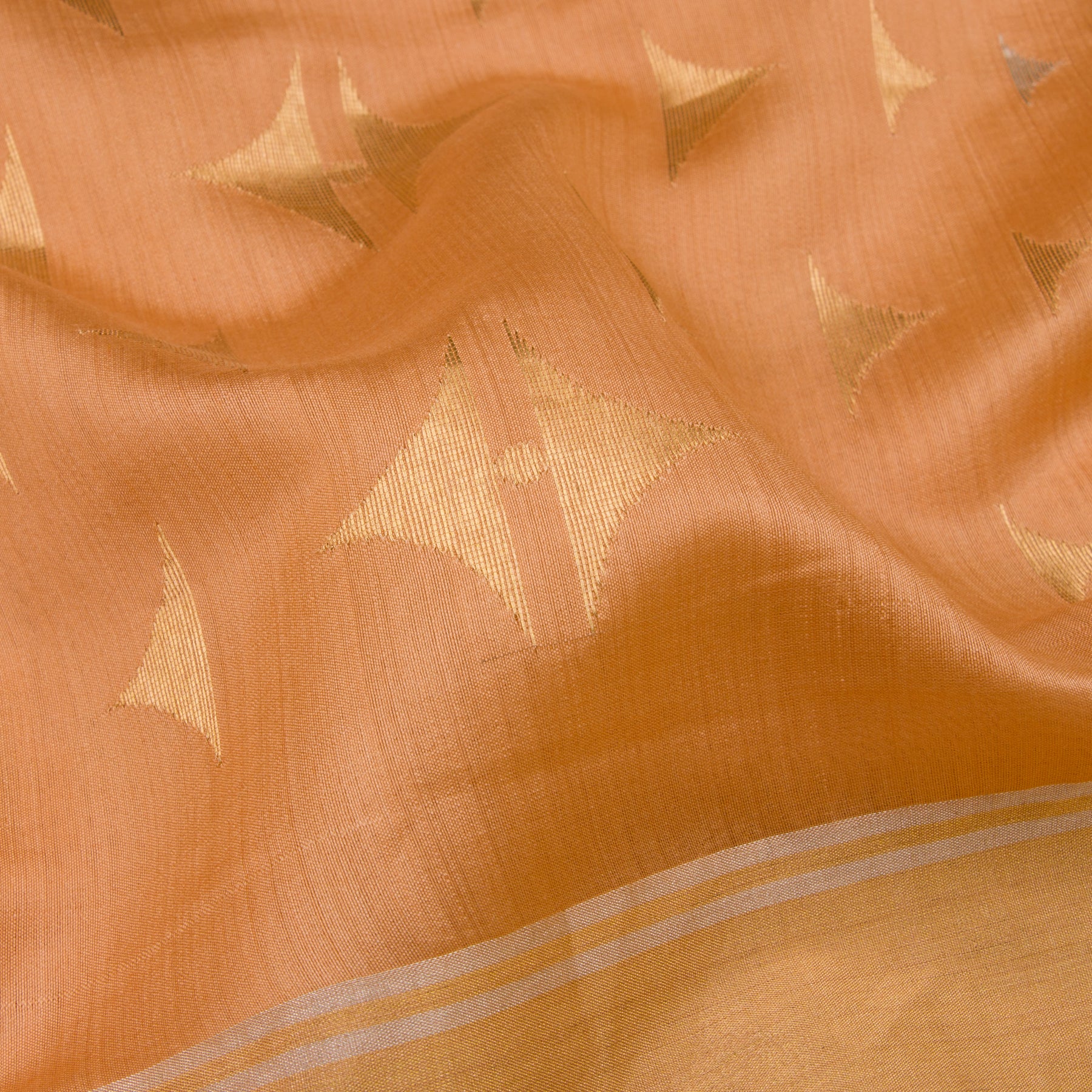 Pradeep Pillai Silk Sari 22-008-HS002-00384 - Fabric View