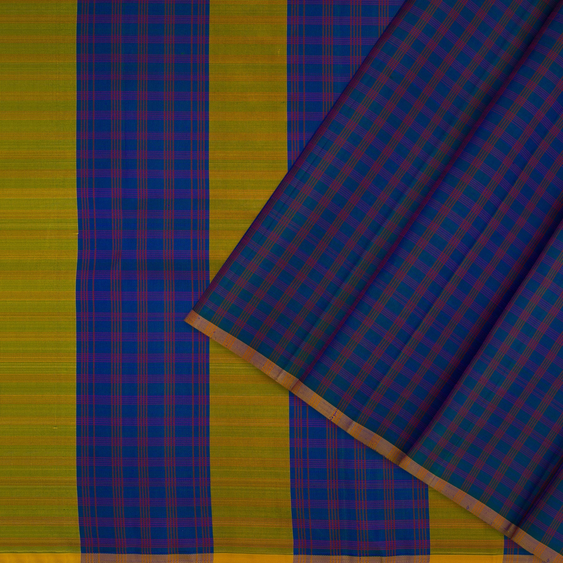 Kanakavalli Kanjivaram Silk Sari 22-030-HS001-03352 - Cover View
