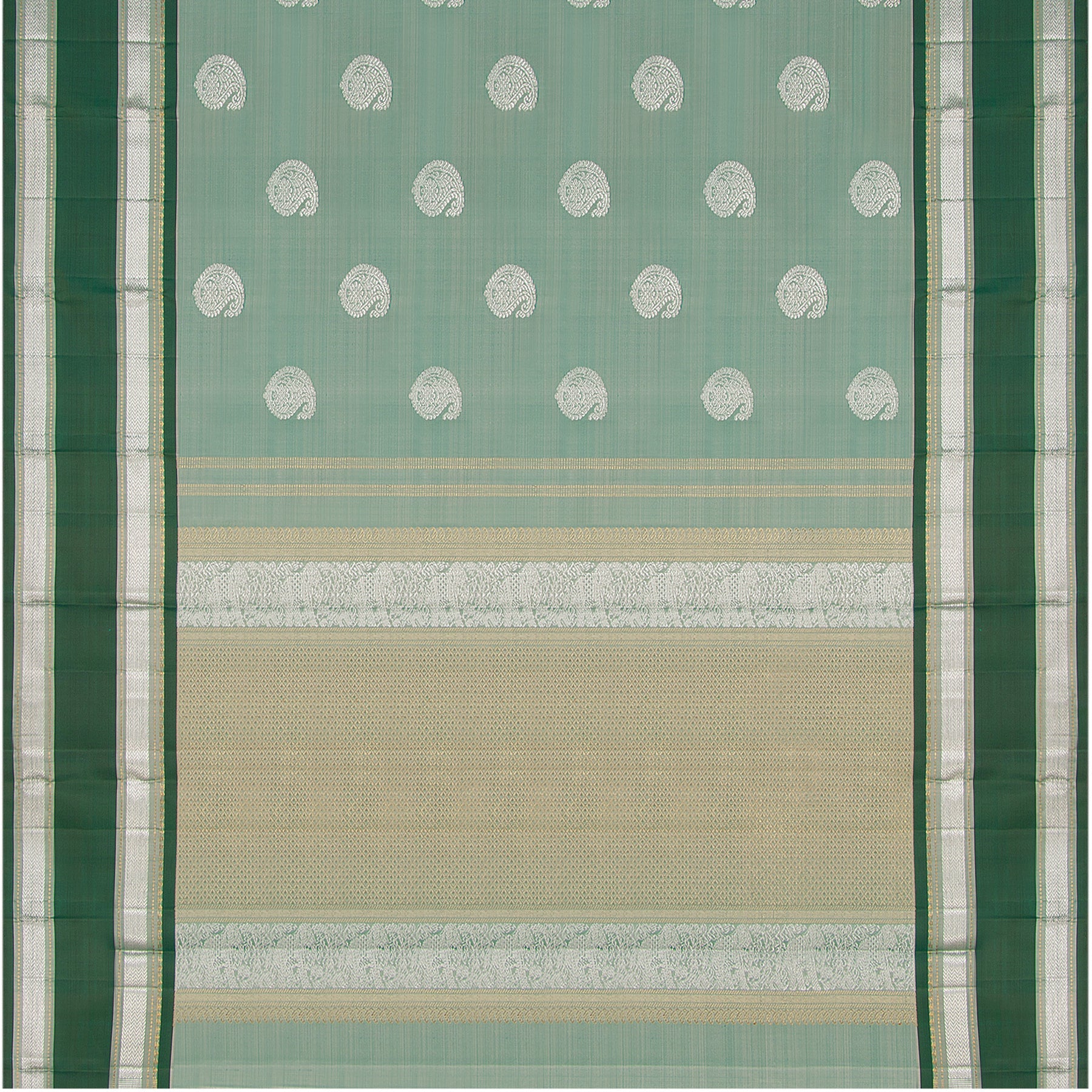 Kanakavalli Kanjivaram Silk Sari 22-040-HS001-07057 - Full View