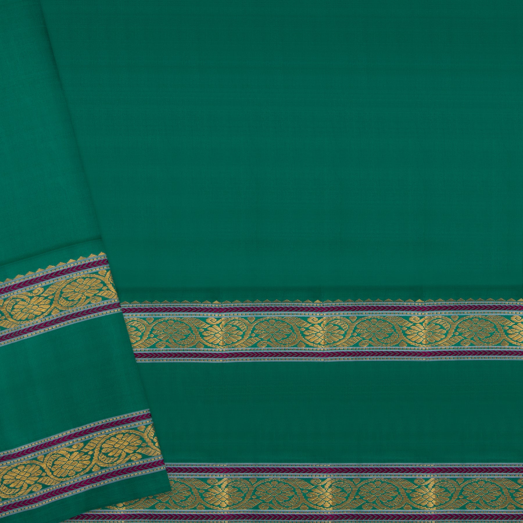 Kanakavalli Kanjivaram Silk Sari 22-040-HS001-12980 - Blouse View