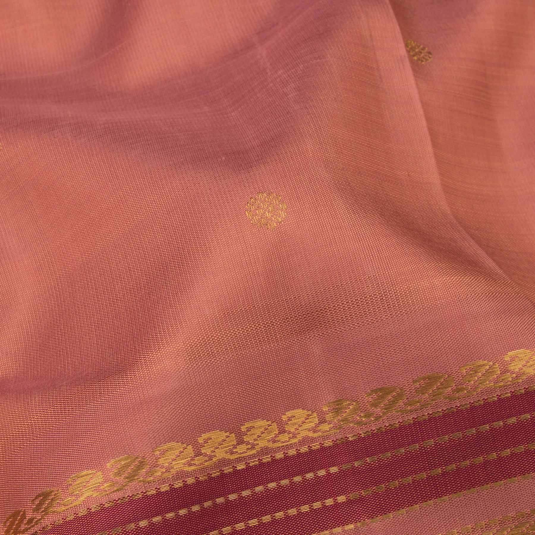 Kanakavalli Kanjivaram Silk Sari 22-040-HS001-13509 - Fabric View