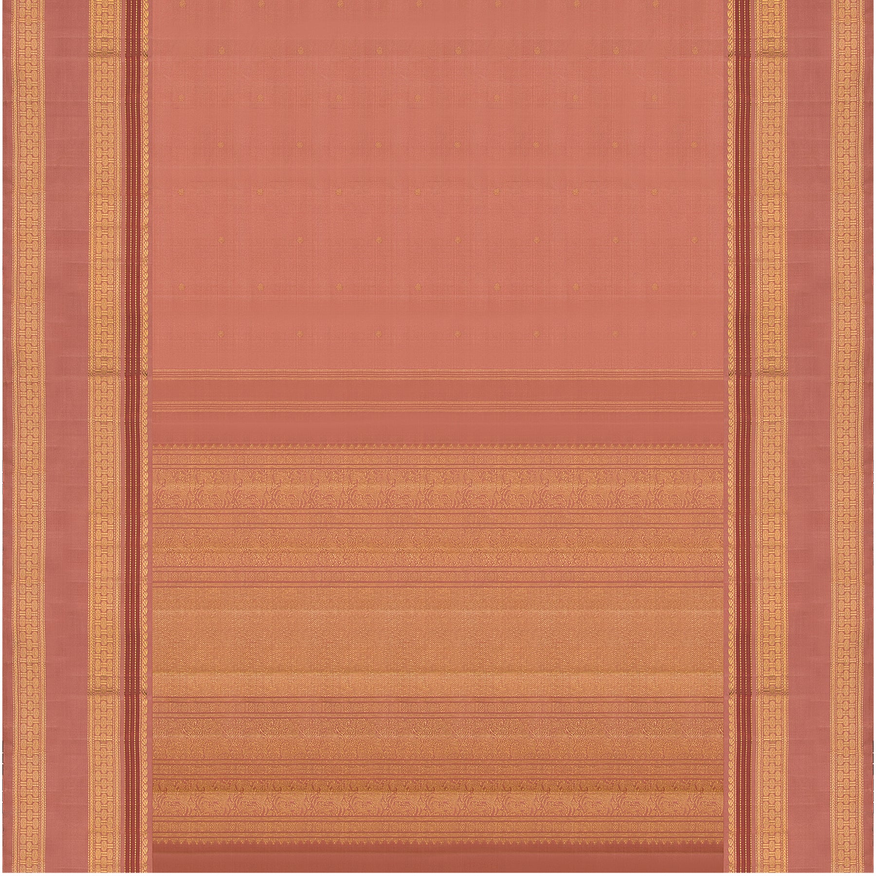 Kanakavalli Kanjivaram Silk Sari 22-040-HS001-13509 - Full View