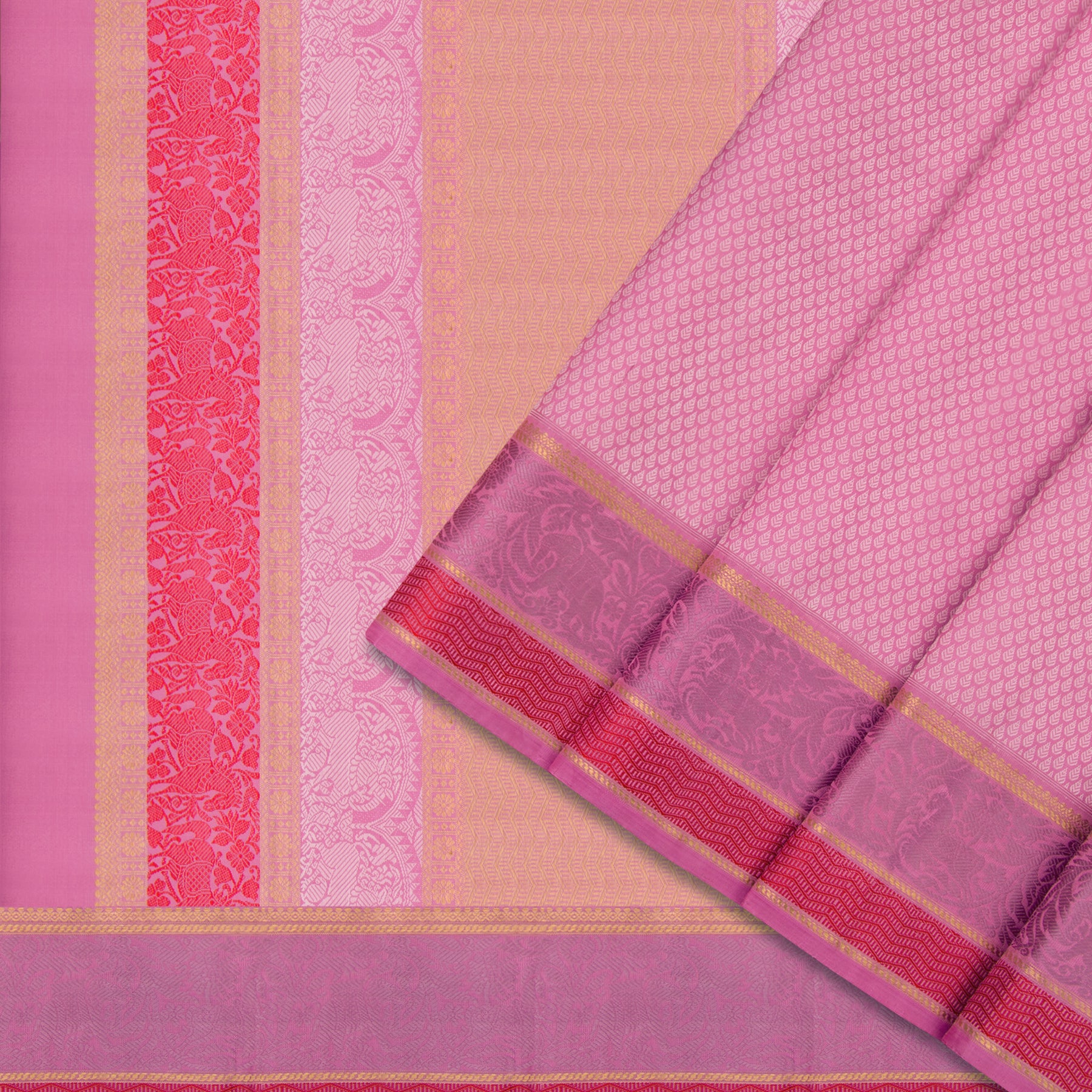 Kanakavalli Kanjivaram Silk Sari 22-100-HS001-11861 - Cover View