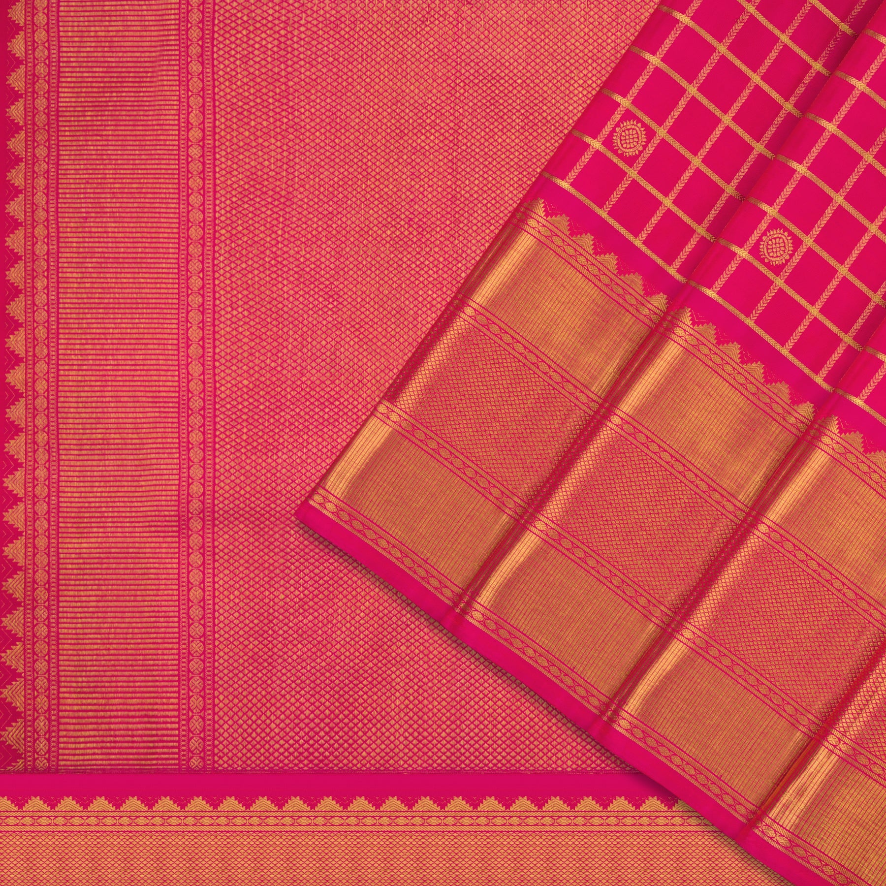 Kanakavalli Kanjivaram Silk Sari 22-110-HS001-02713 - Cover View