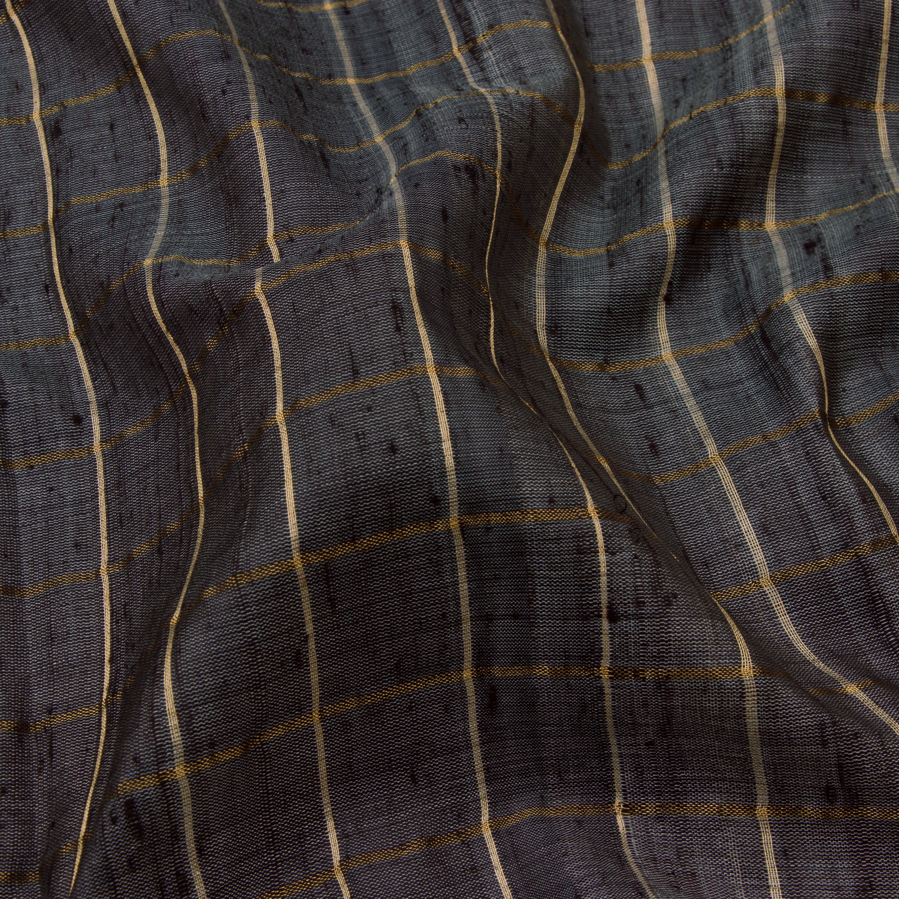 Kanakavalli Kattam - Vari Tissue Silk Blouse Length 22-140-HB002-14233 - Fabric View