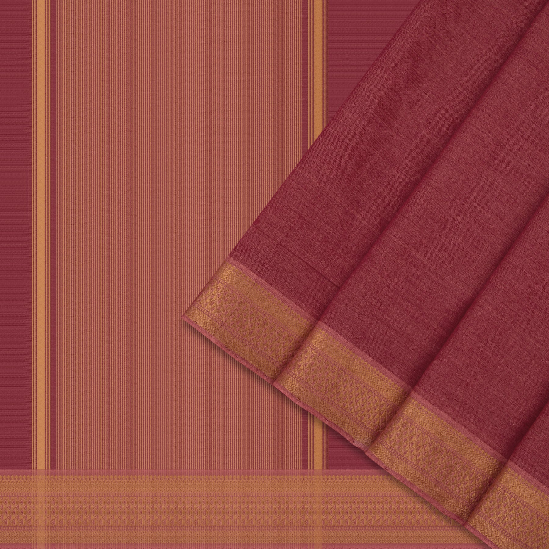 Kanakavalli Mangalgiri Cotton Sari 22-261-HS003-01158 - Cover View