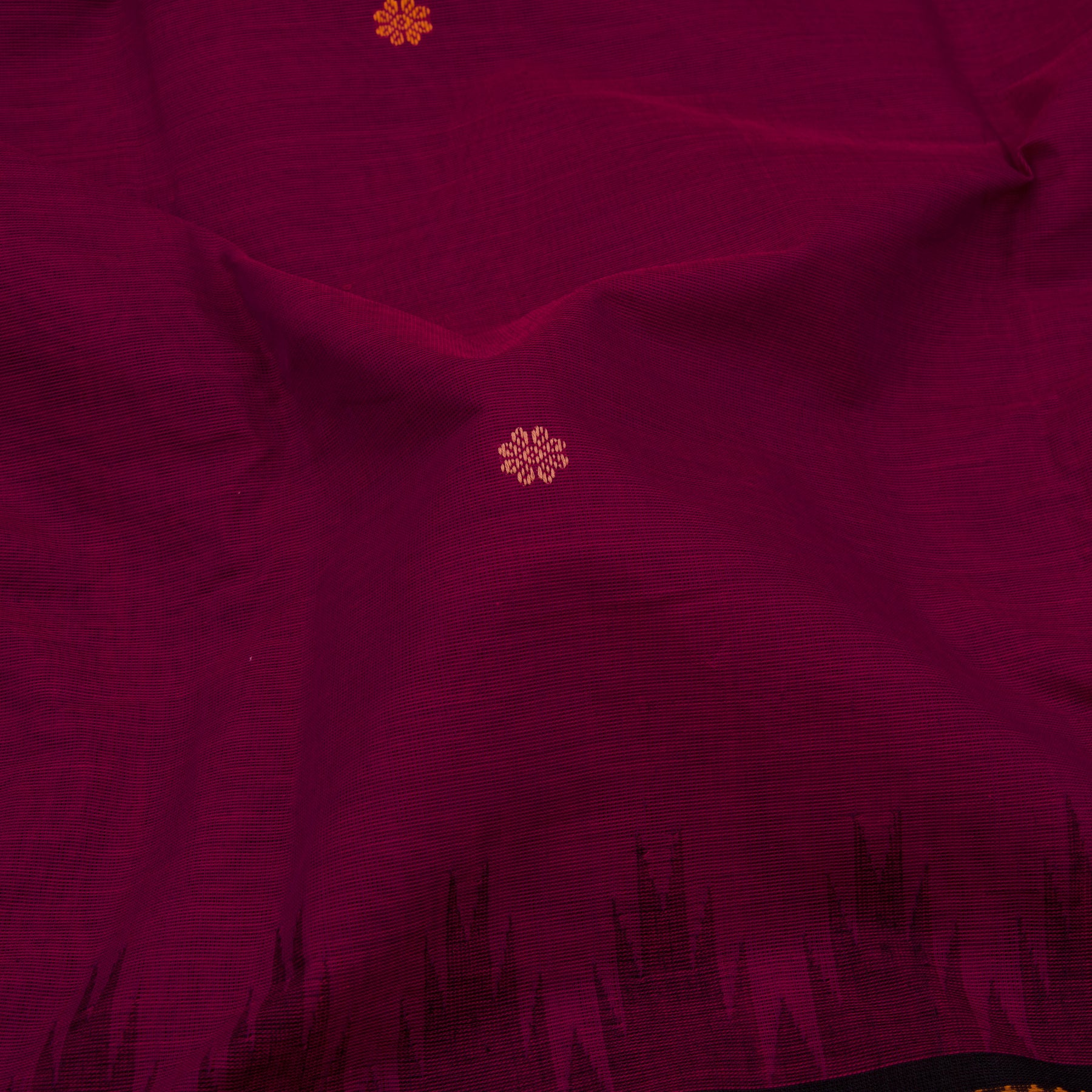 Kanakavalli Kanchi Cotton Sari 22-598-HS003-02814 - Fabric View