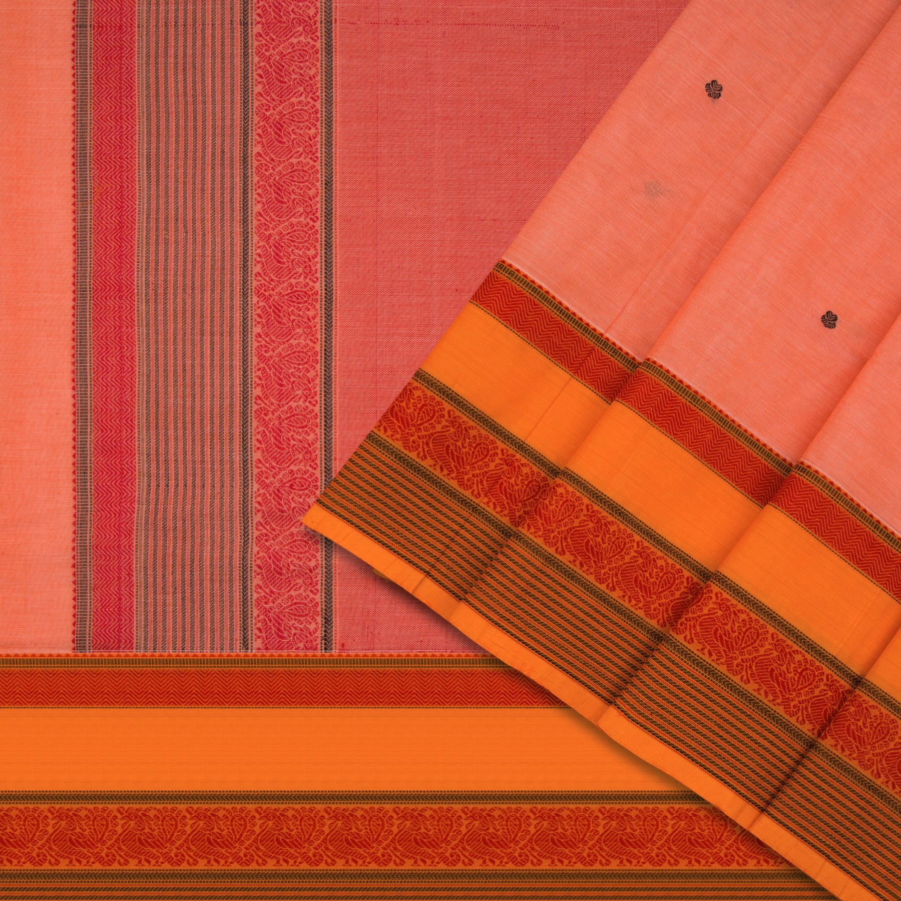 Kanakavalli Kanchi Cotton Sari 22-598-HS003-04548 - Cover View