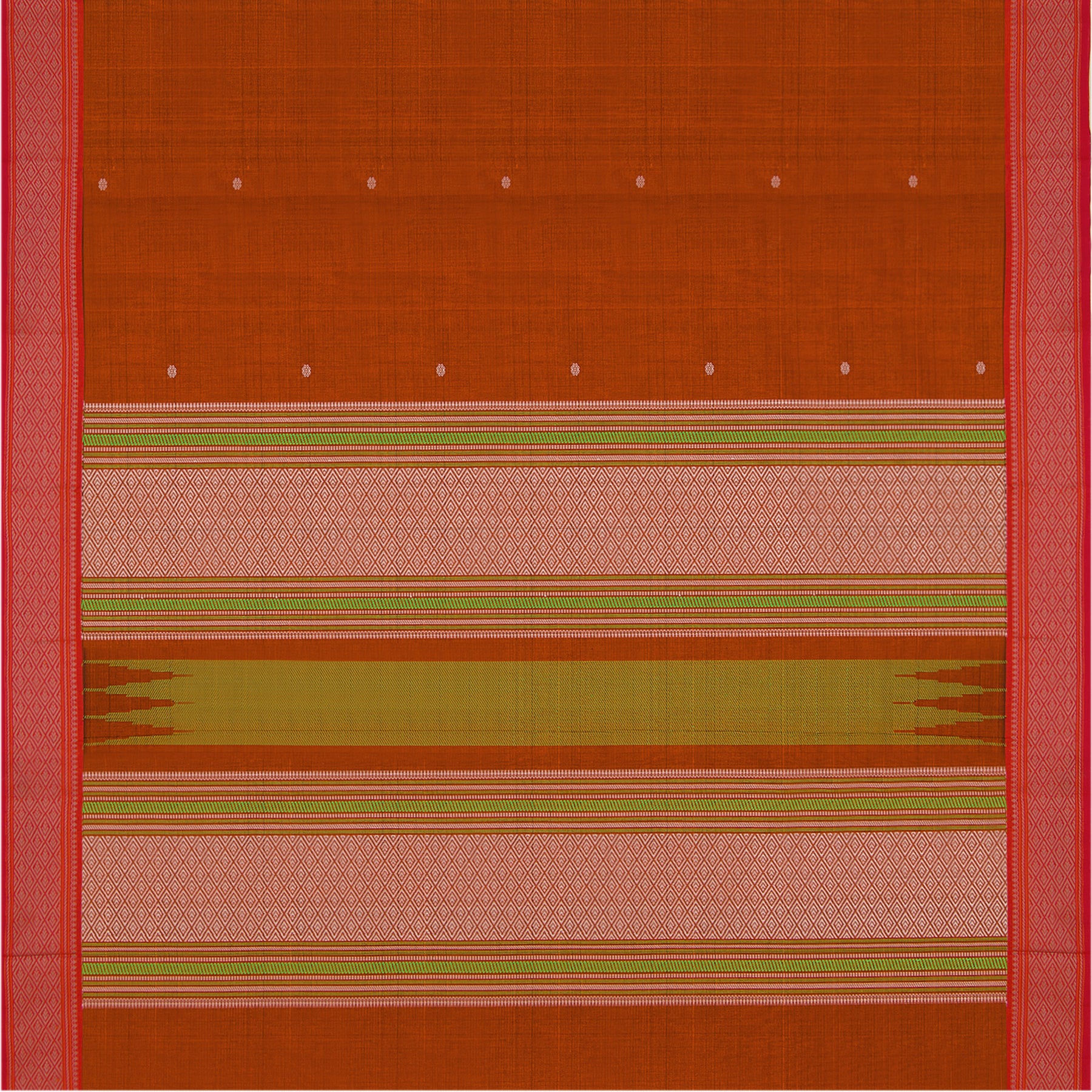 Kanakavalli Silk/Cotton Sari 22-598-HS005-05549 - Full View