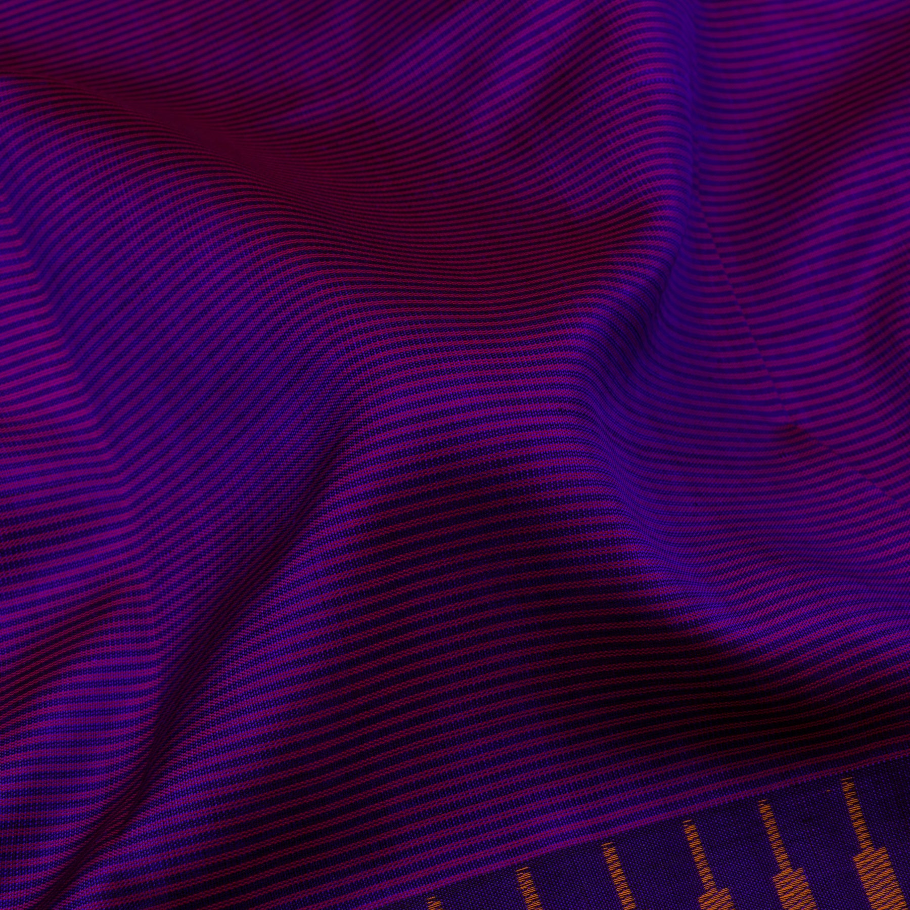 Kanakavalli Silk/Cotton Sari 22-598-HS005-08613 - Fabric View