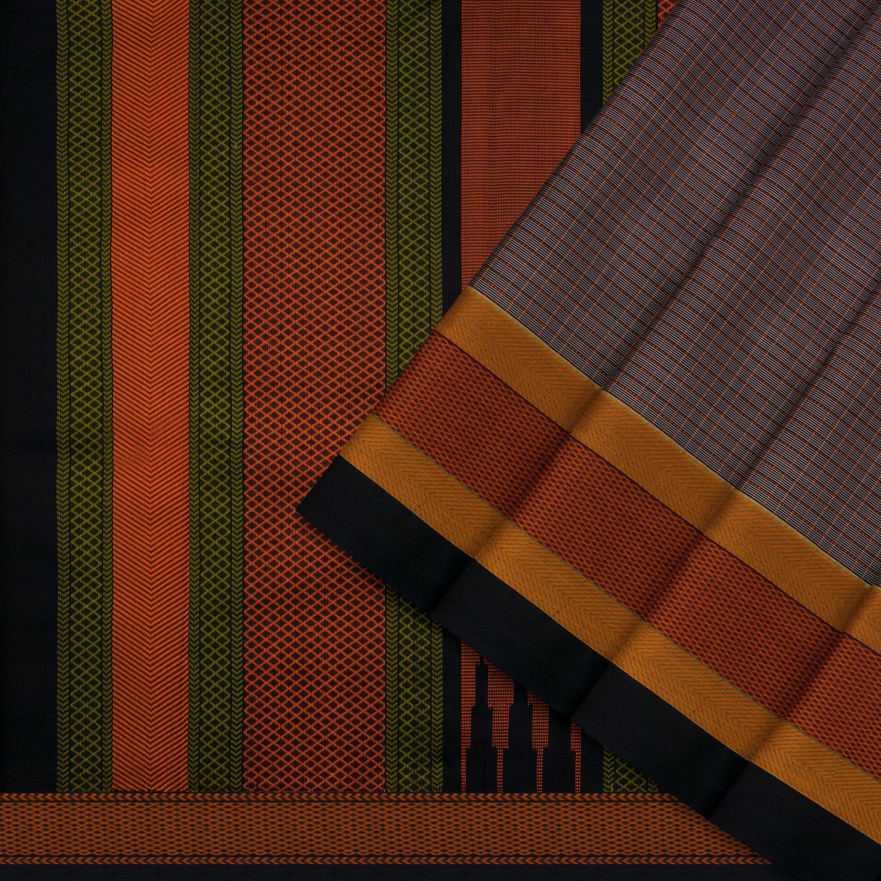 Kanakavalli Silk/Cotton Sari 22-598-HS005-10609 - Cover View