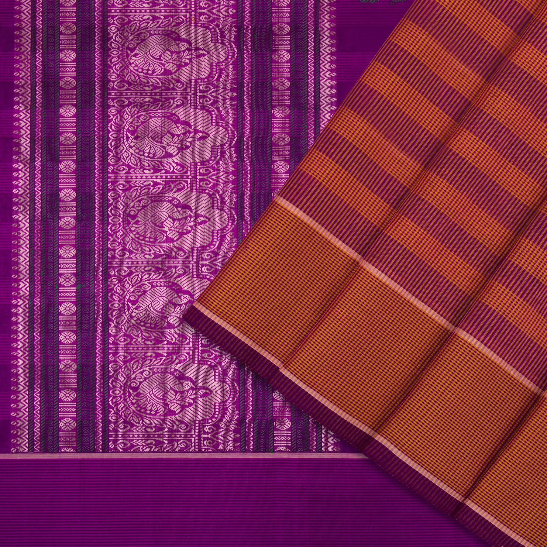 Kanakavalli Silk/Cotton Sari 22-598-HS005-10695 - Cover View