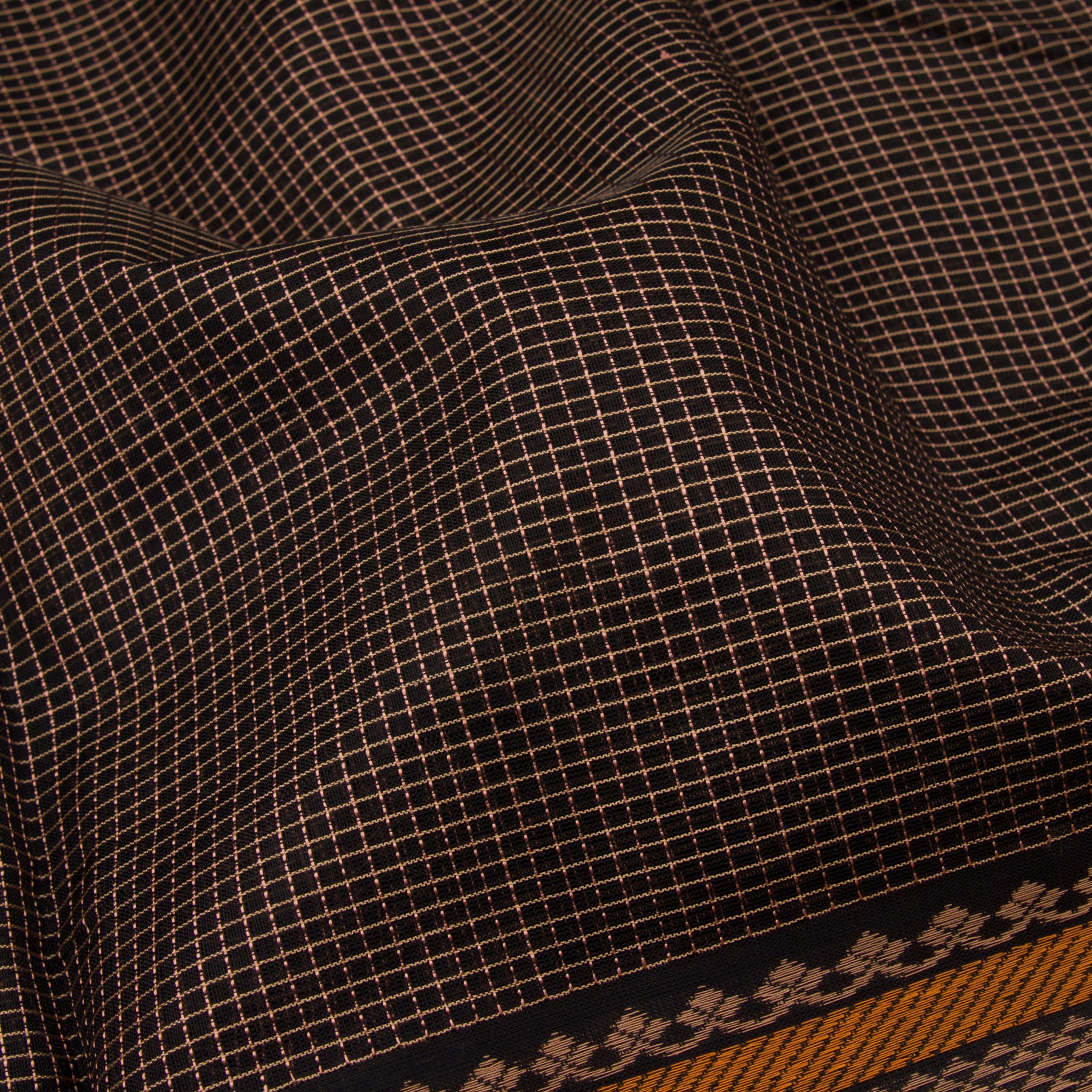 Kanakavalli Silk/Cotton Sari 22-598-HS005-11613 - Fabric View