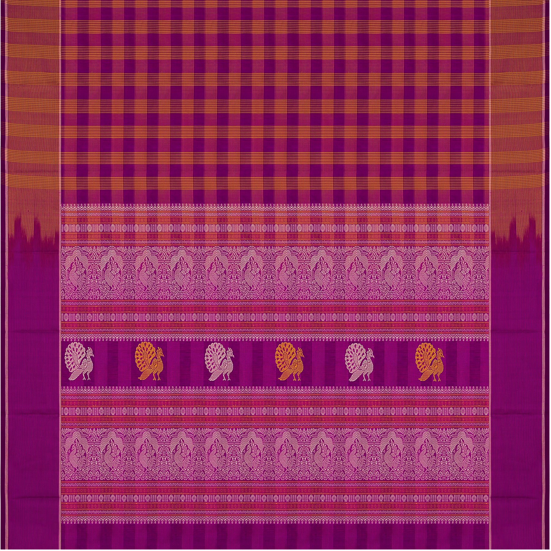 Kanakavalli Silk/Cotton Sari 22-598-HS005-11640 - Full View