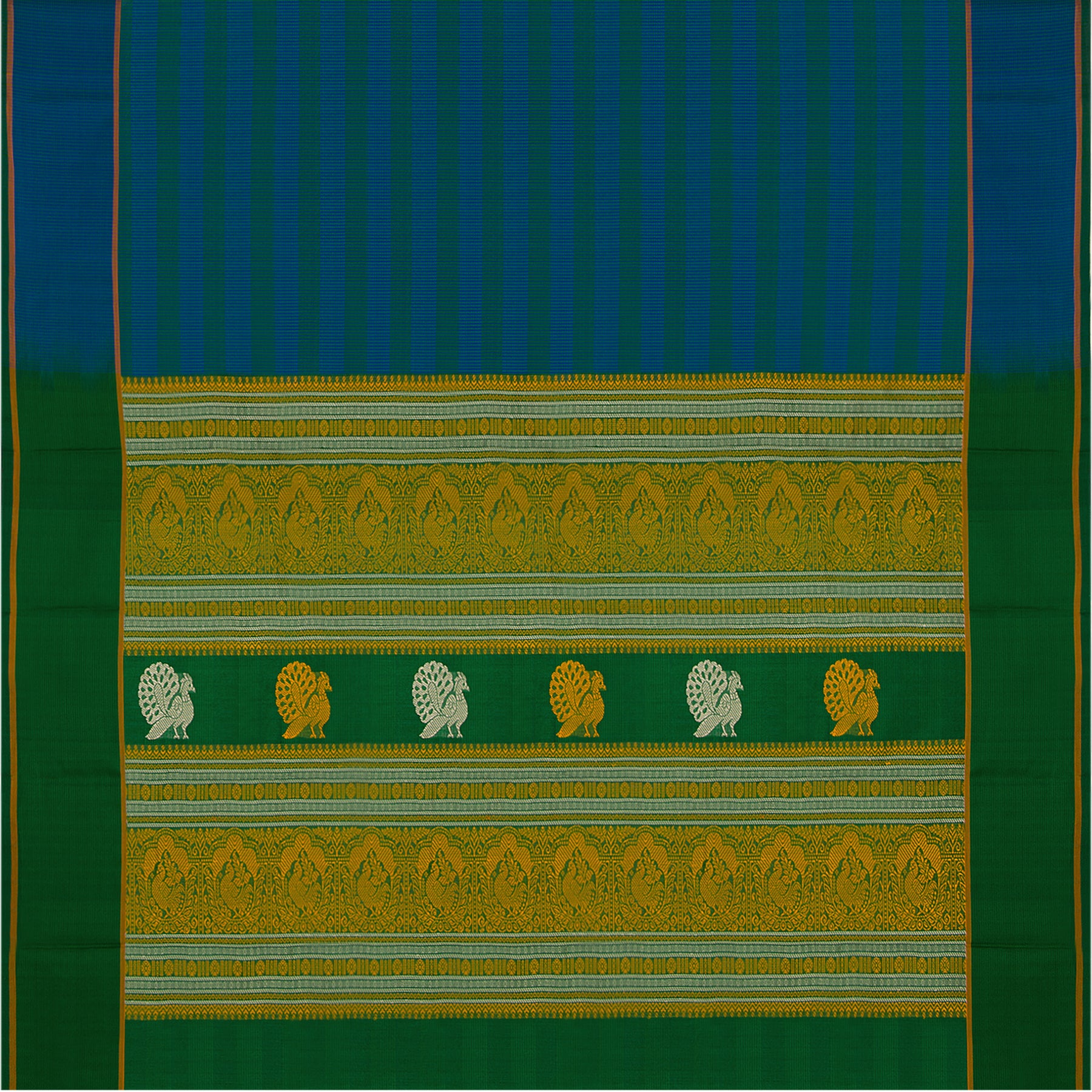 Kanakavalli Silk/Cotton Sari 22-598-HS005-11645 - Full View