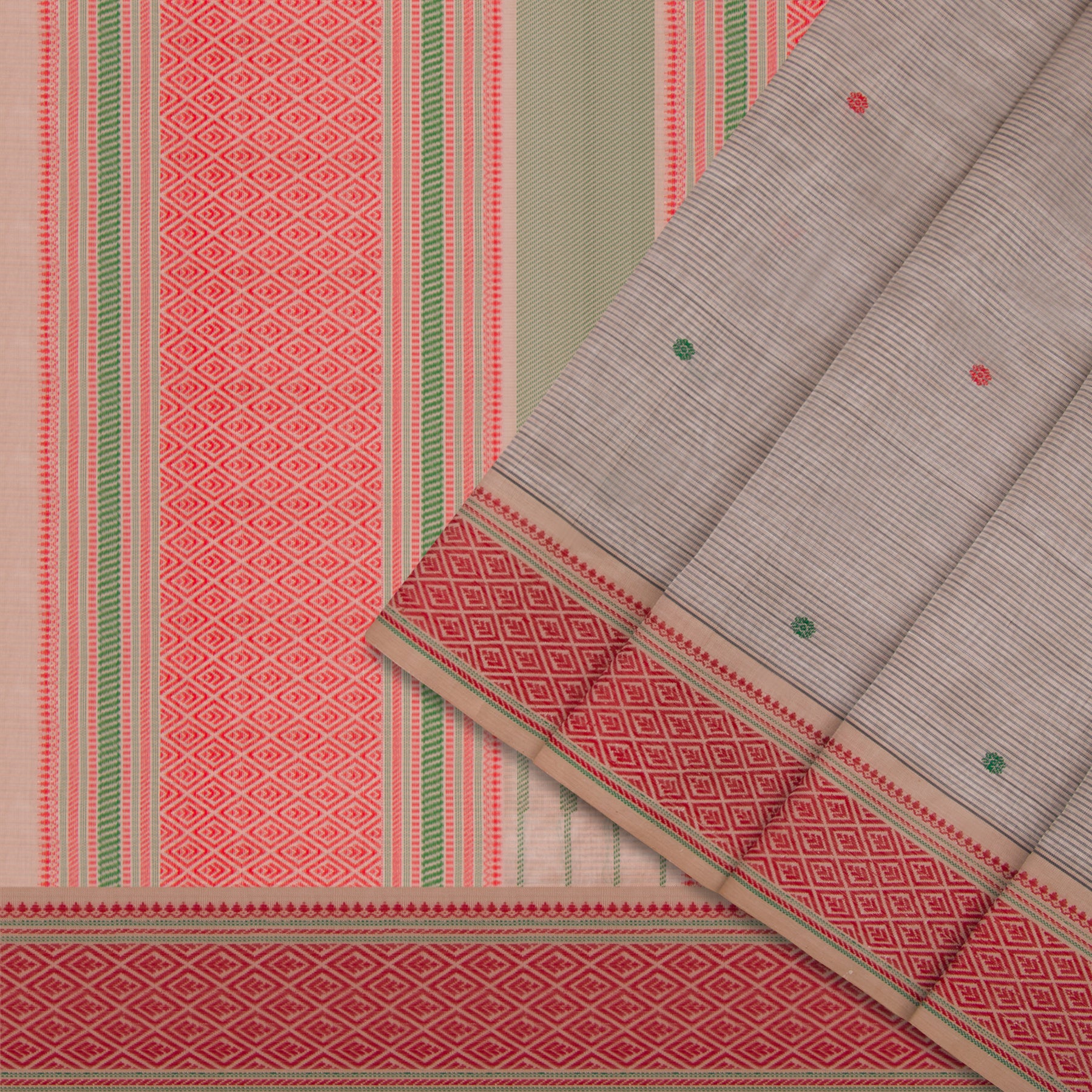 Kanakavalli Silk/Cotton Sari 22-598-HS005-13291 - Cover View