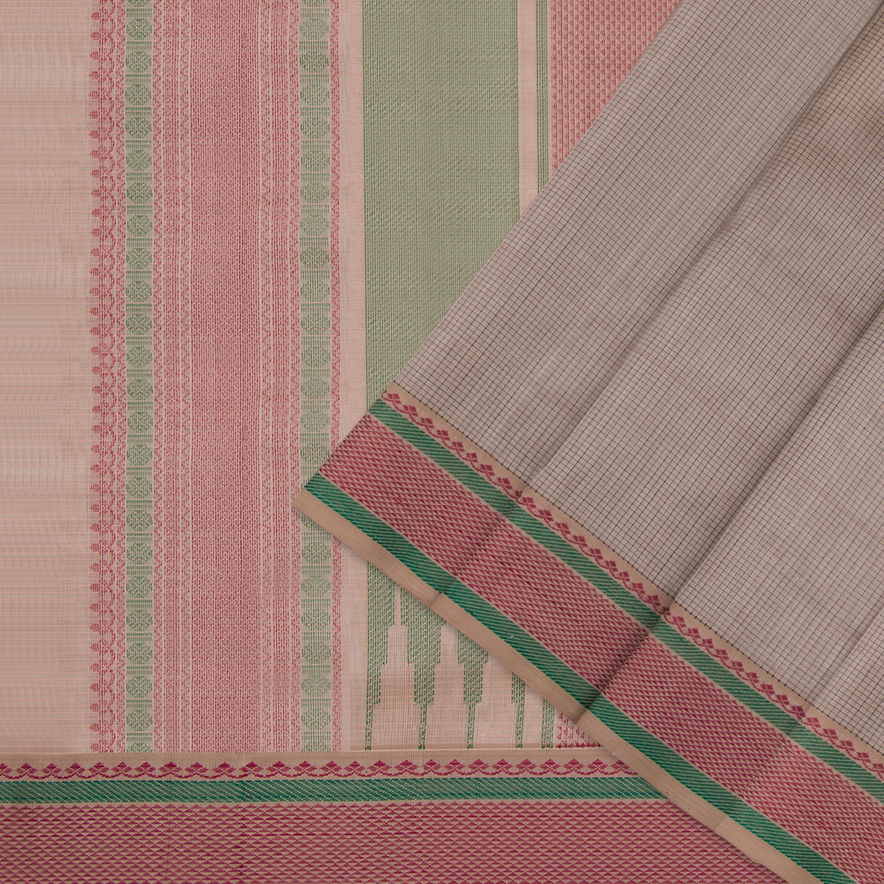 Kanakavalli Silk/Cotton Sari 22-598-HS005-13307 - Cover View