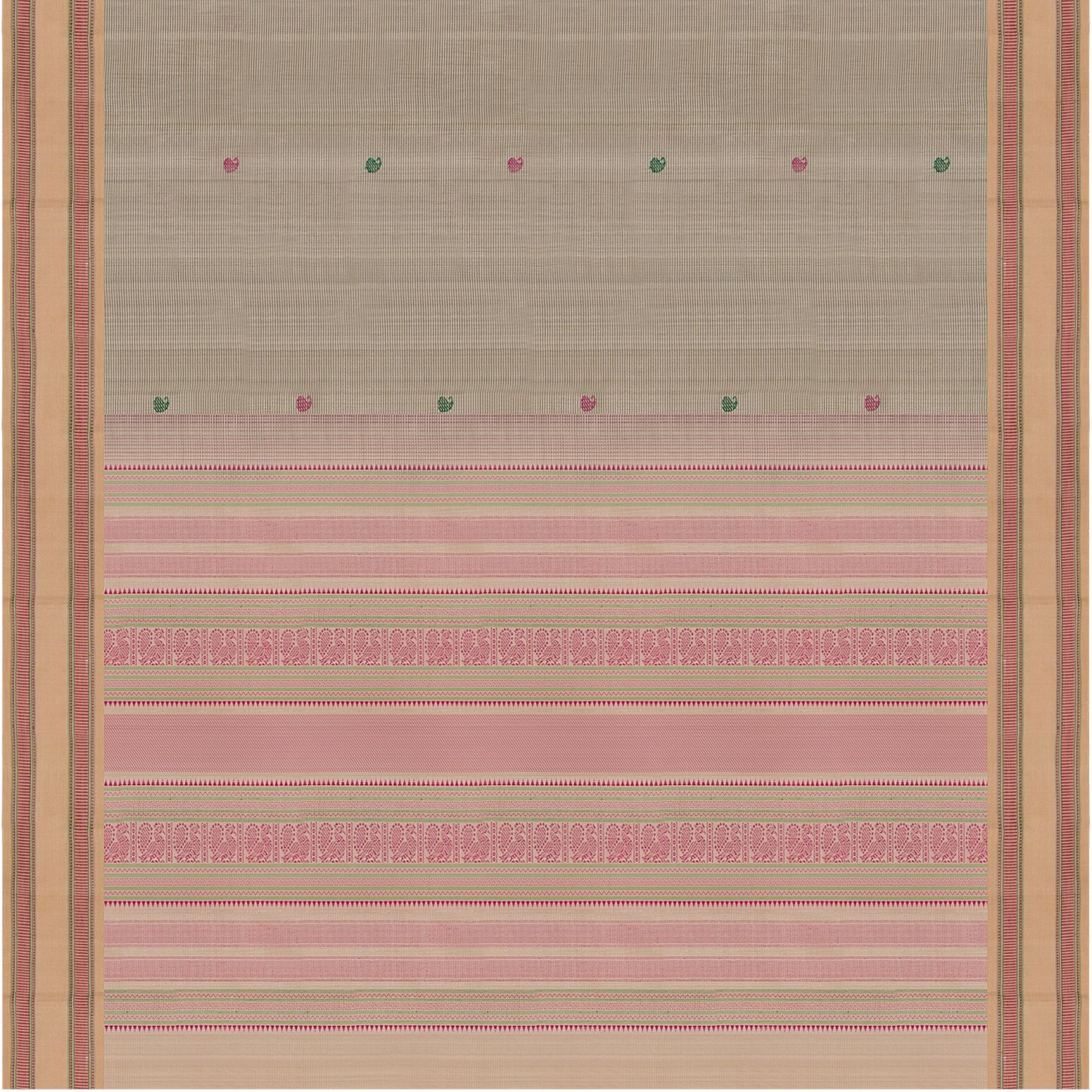 Kanakavalli Silk/Cotton Sari 22-598-HS005-13647 - Full View