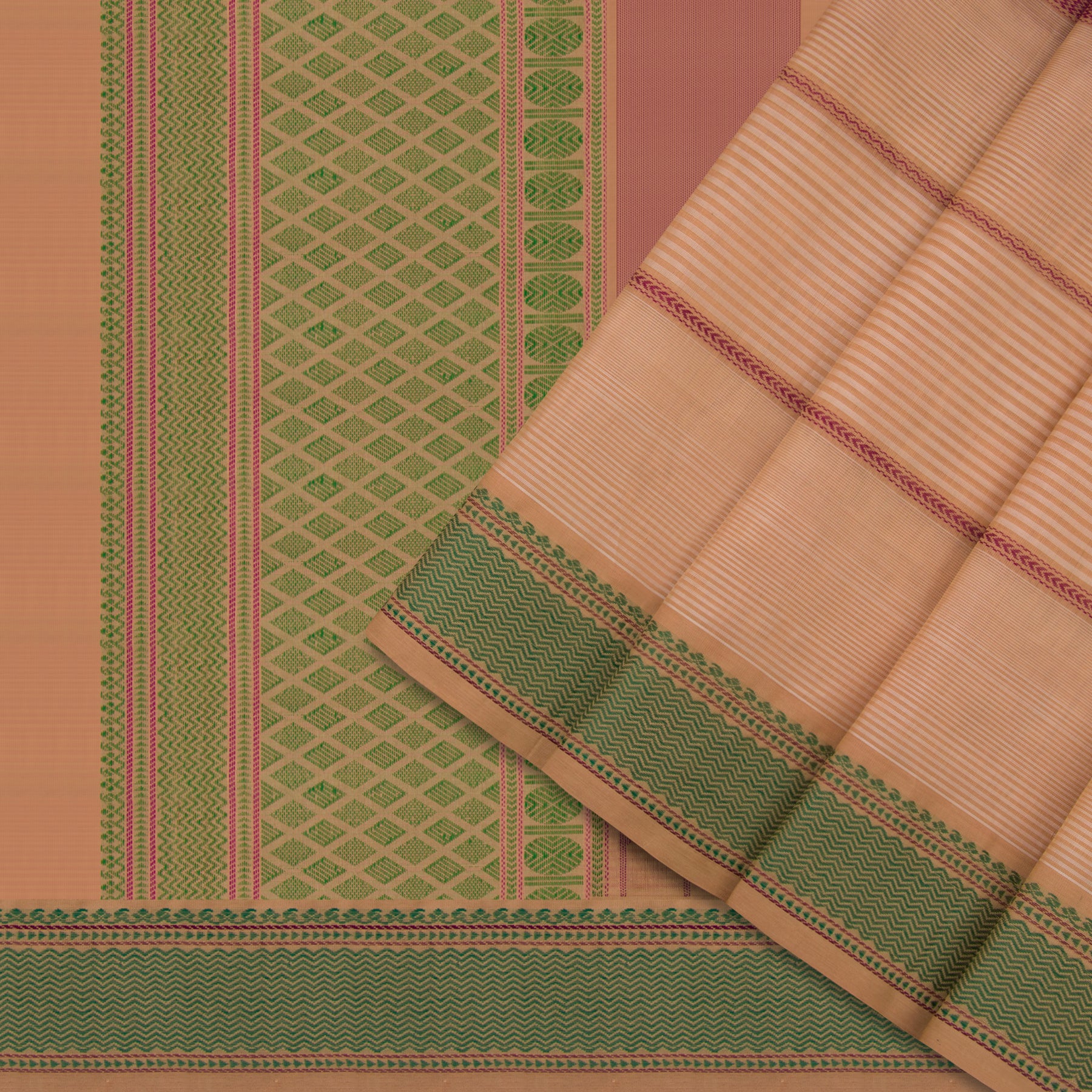 Kanakavalli Silk/Cotton Sari 22-598-hs005-13690 - Cover View