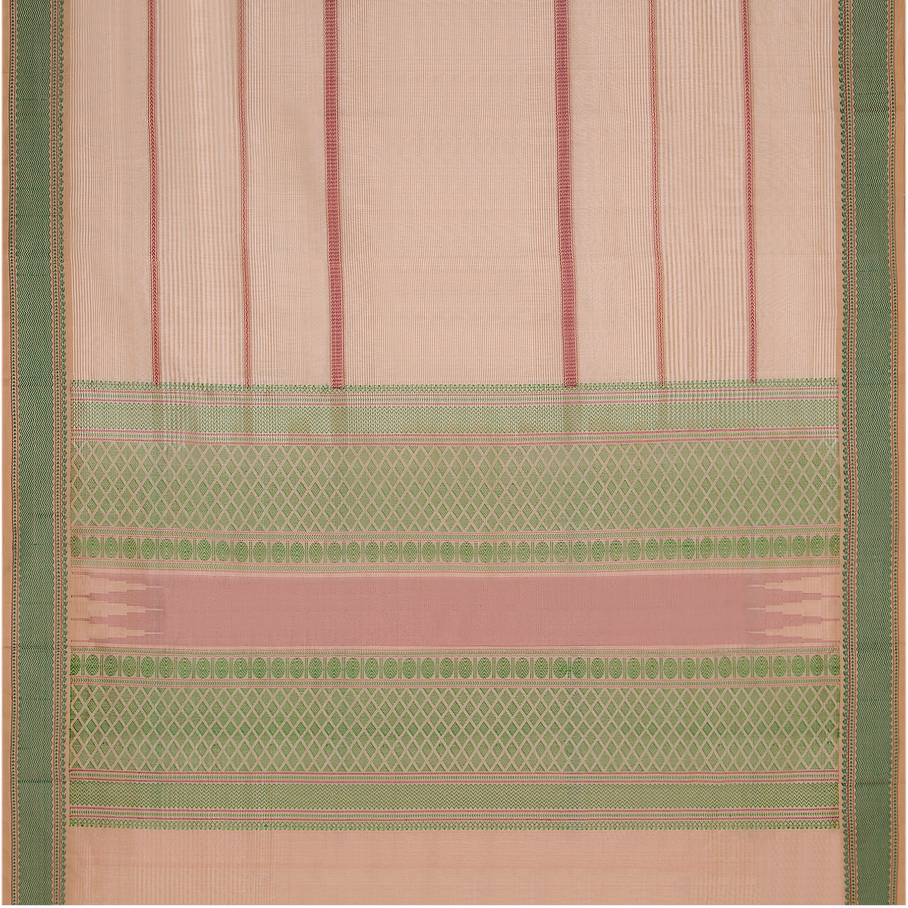 Kanakavalli Silk/Cotton Sari 22-598-HS005-13693 - Full View