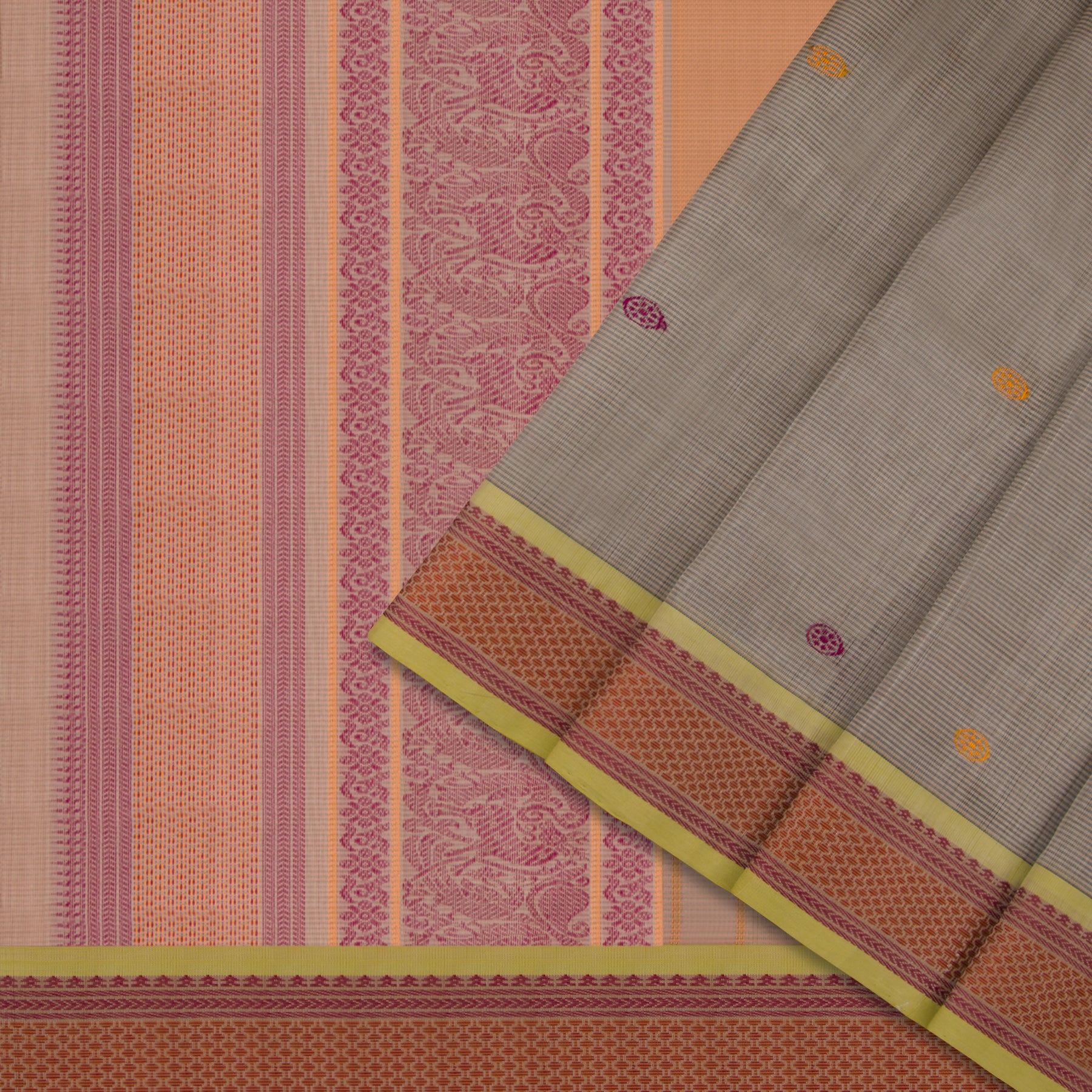 Kanakavalli Silk/Cotton Sari 22-598-HS005-13700 - Cover View