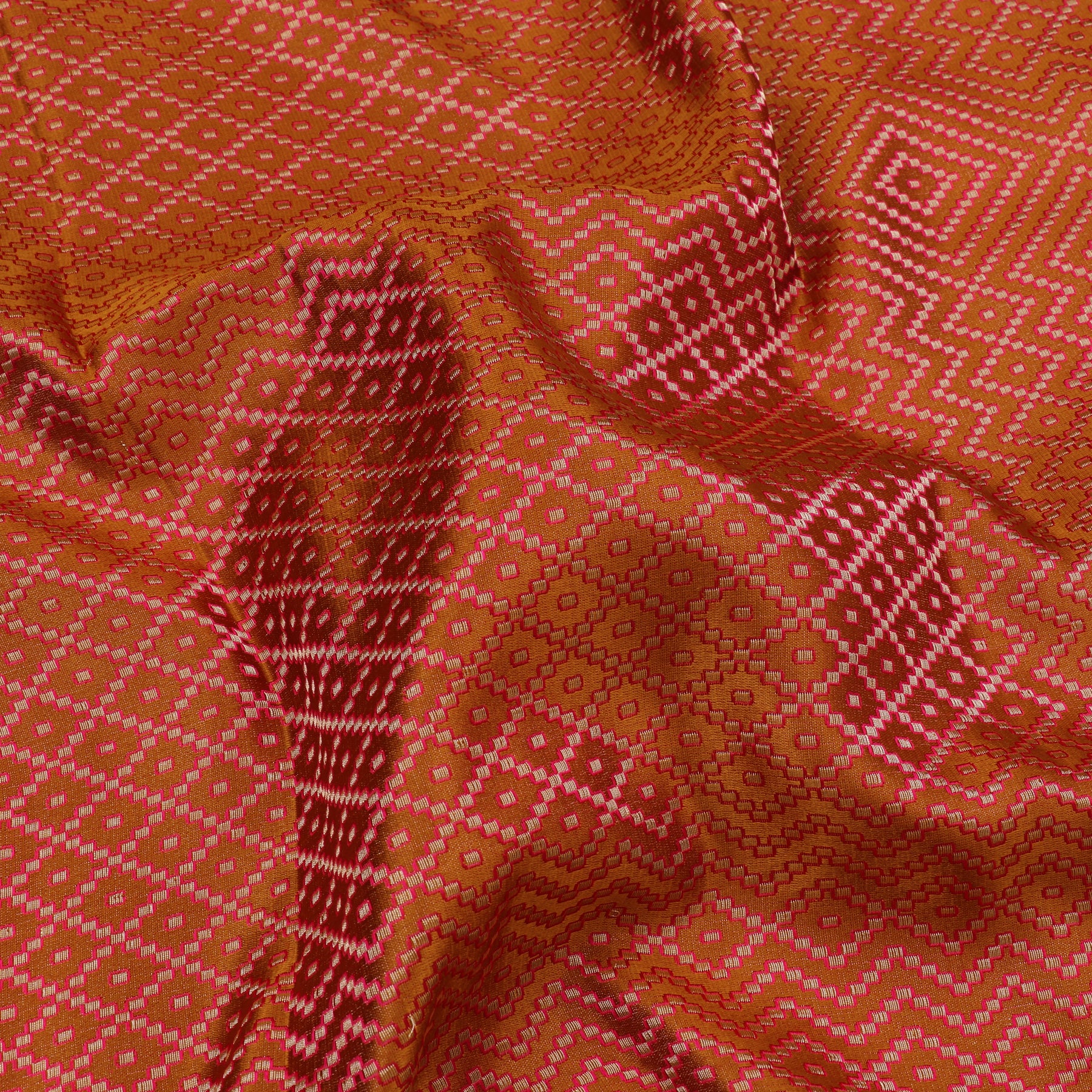 Kanakavalli Brocade Silk Blouse Length 20-596-HB002-00504 - Fabric View